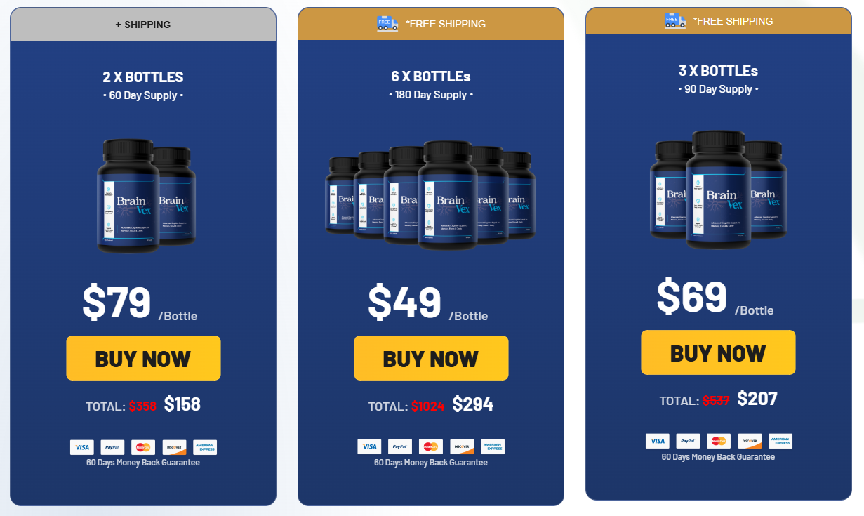 BrainVex Prices