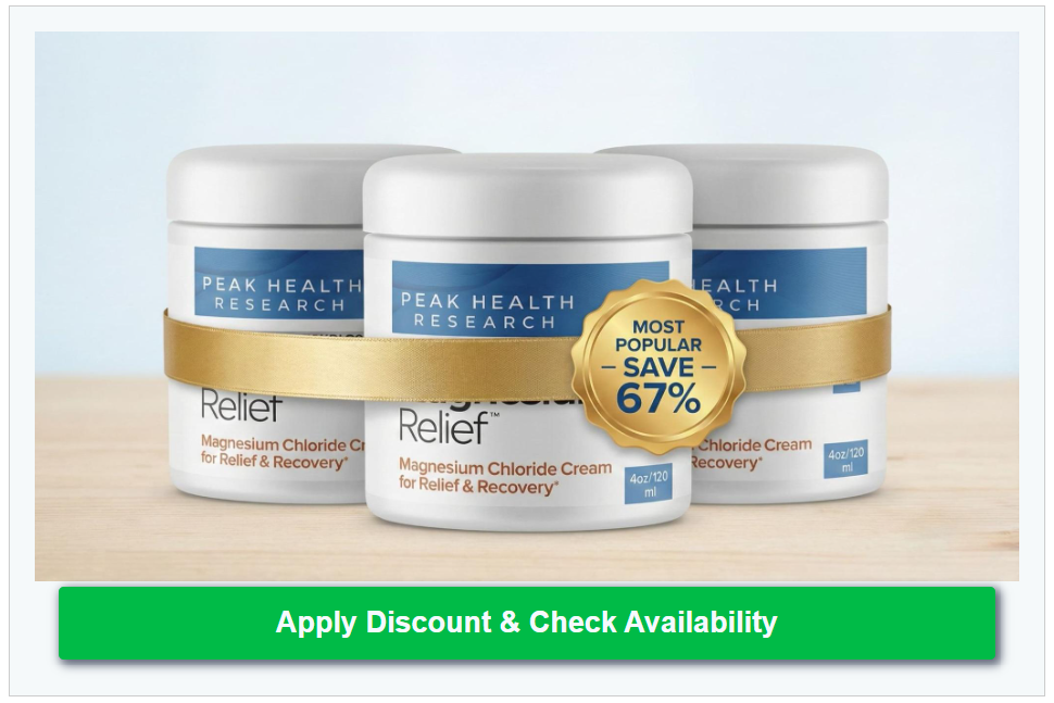 Magnesium Niacinamide Relief Pricing