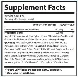 Whispeara Supplement Facts